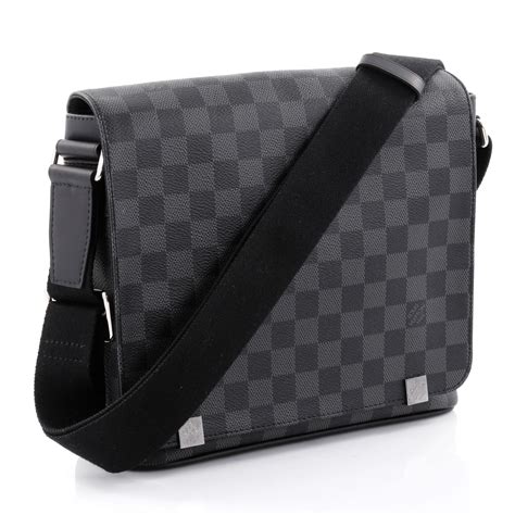 lv messenger bag mens monogram|louis vuitton damier messenger bag.